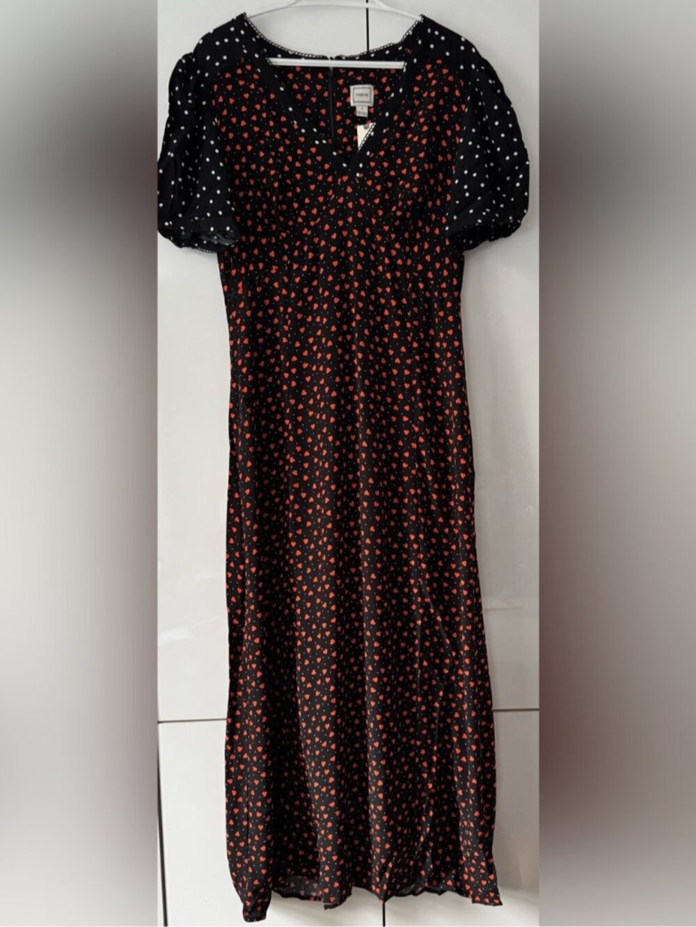 NWT Size LP - Anthropologie Heart double Slit Maxi Dress (NWT US$ 168) - Picture 16 of 16